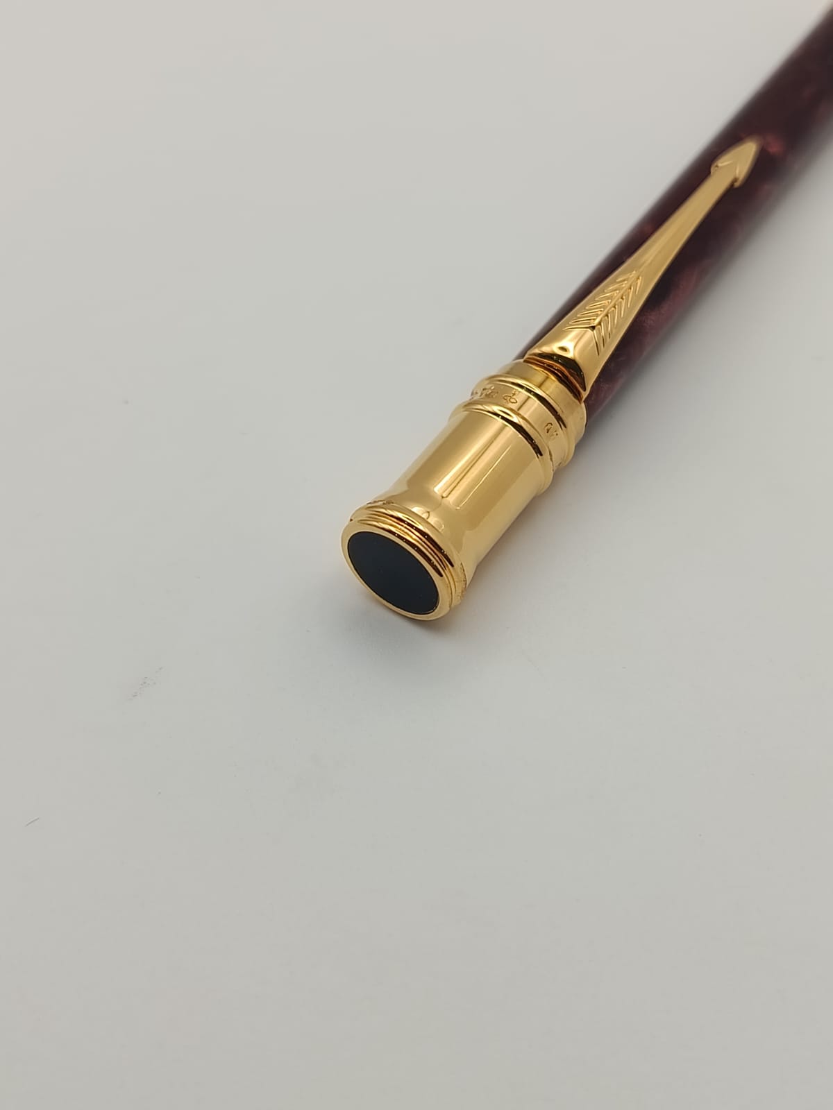 Parker Duofold Red Marble – Ballpoint Pen 🇬🇧