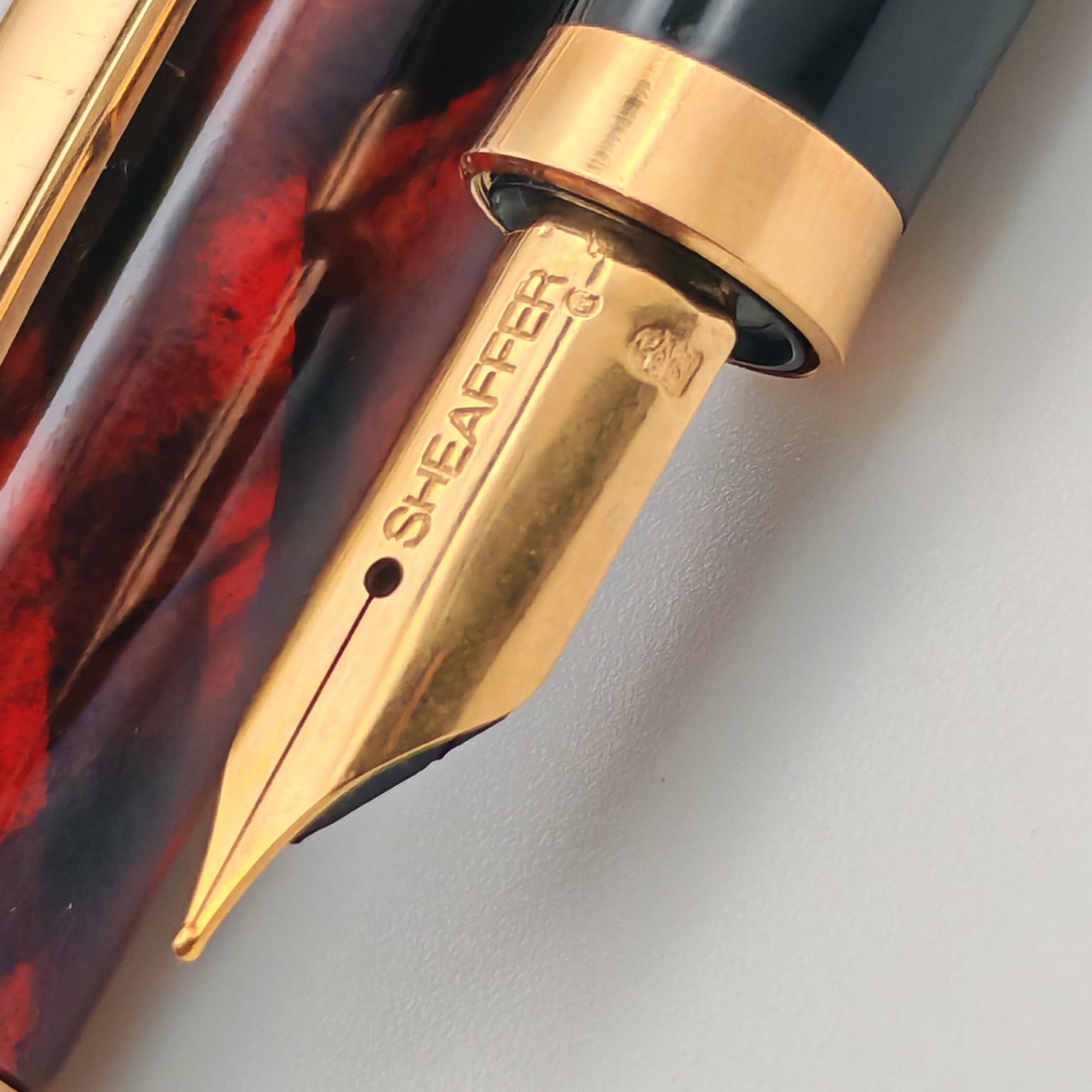 Sheaffer Fashion Pen 2 Red Tartan No. 282