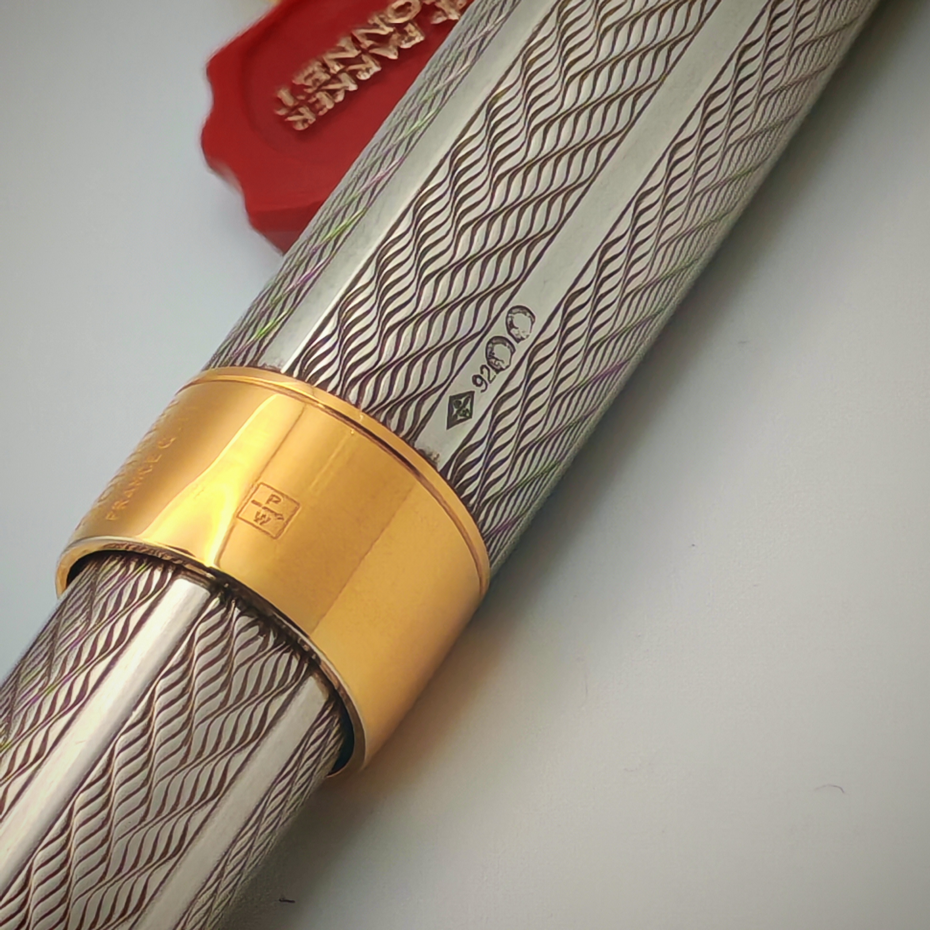 طقم أقلام باركر سونيت أسود بطلاء ذهبي