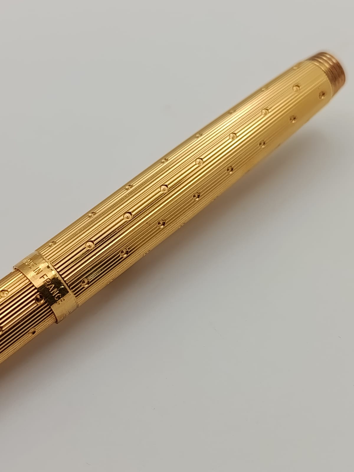 قلم باركر 75 ذهبي بالكامل (Parker 75 Gold Plated Ballpoint Pen) 🇫🇷